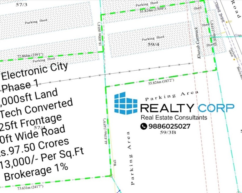 Land For Sale In Electronic City