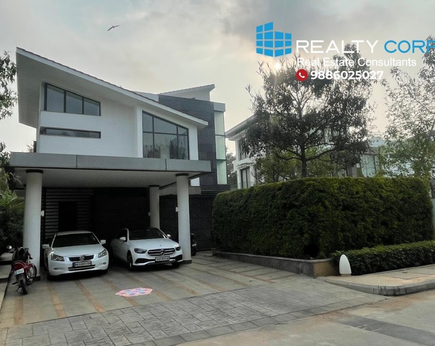 4BHK Villa For Rent Prestige Golfshire